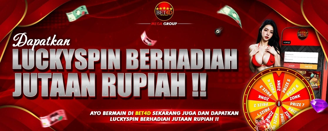 LUCKYSPIN BERHADIAH JUTAAN RUPIAH